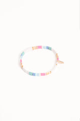 Kylie Bead Bracelet - Denim