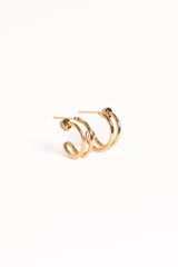 Megan Earrings - Gold