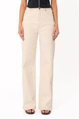 Abrand 94 Wide Leg Jeans - Vanilla