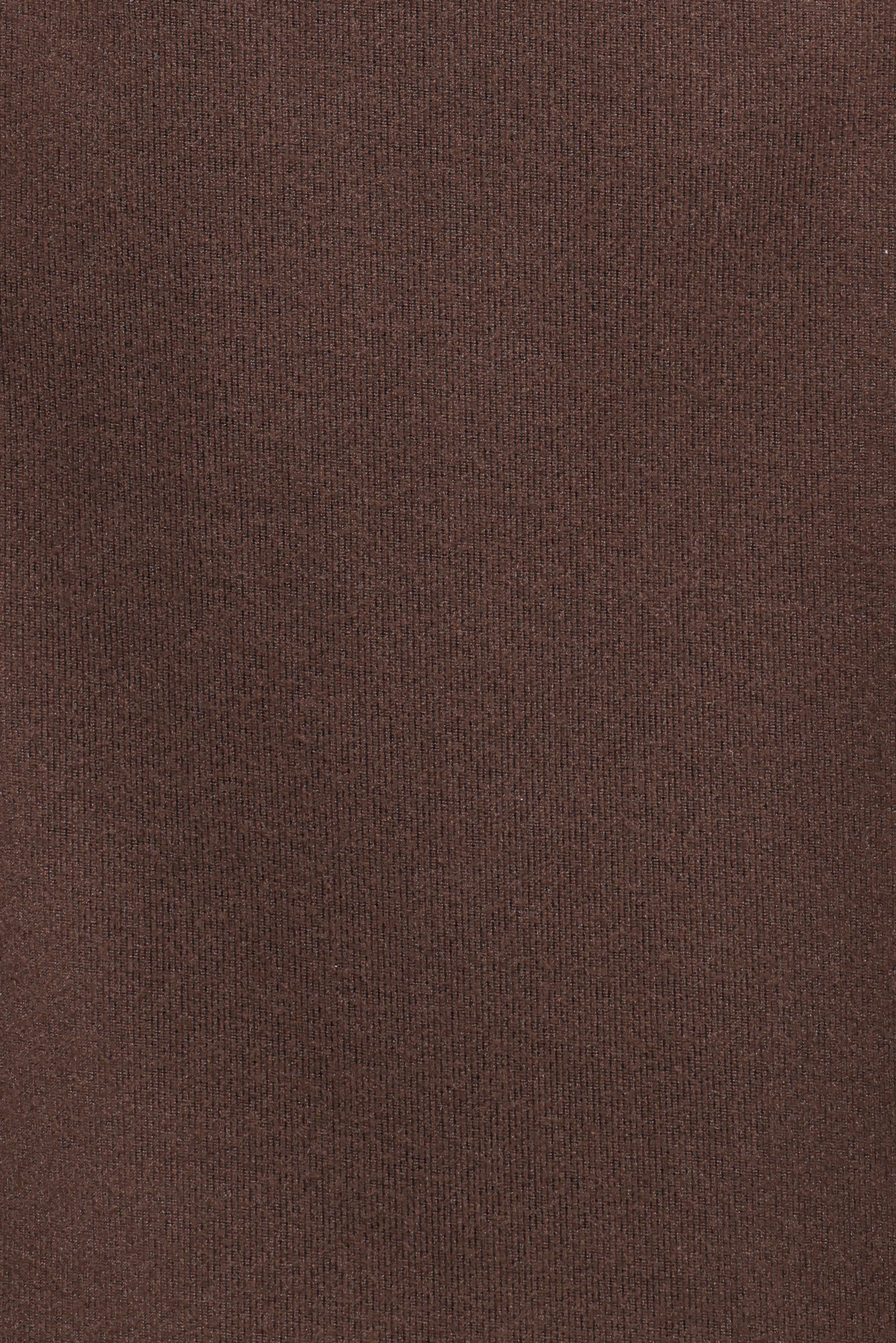 Cassia Belted Aline Skirt - Chocolate Brown