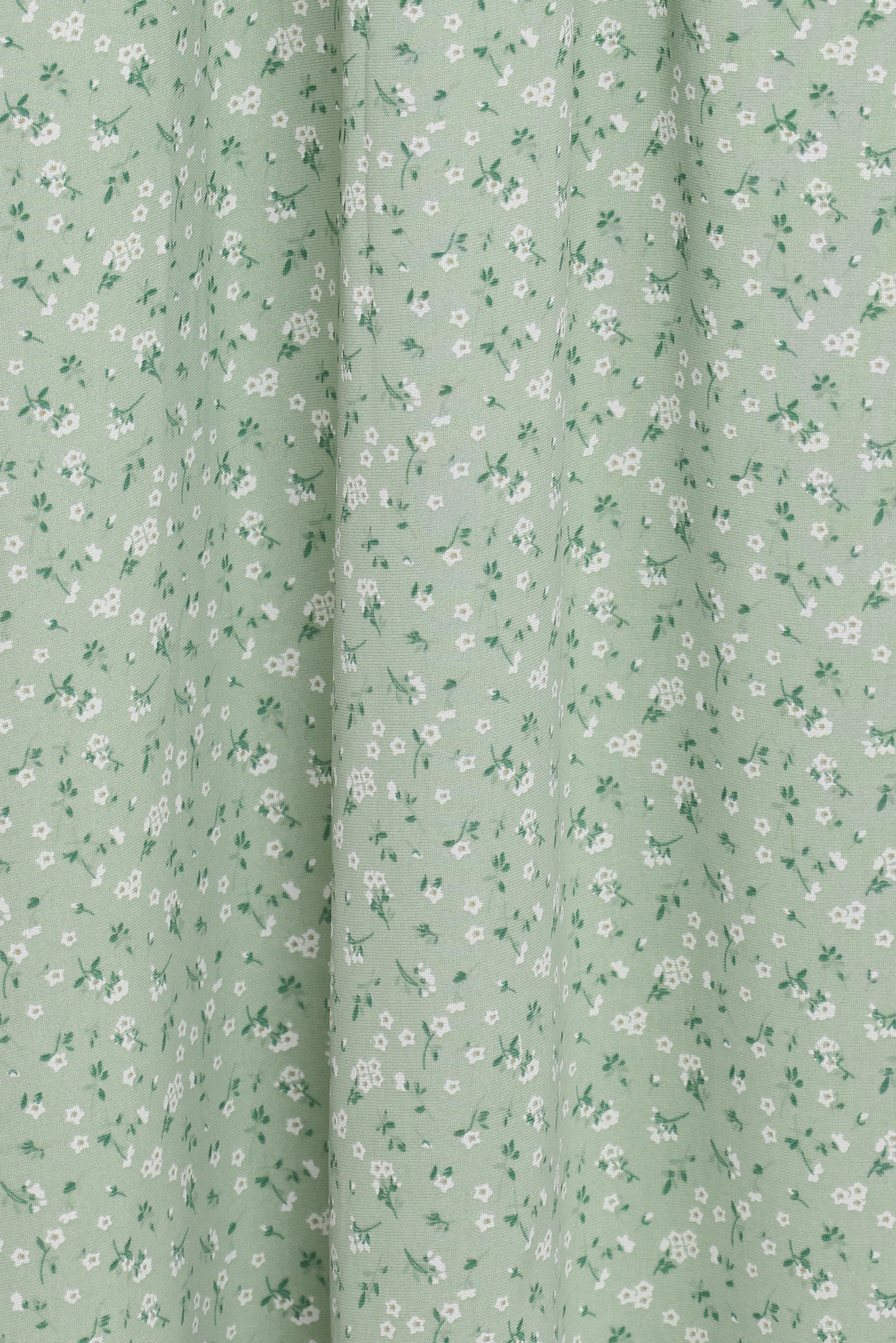 Bronte Midi Dress - Green Floral