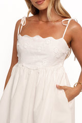 Lynne Mini Dress - White