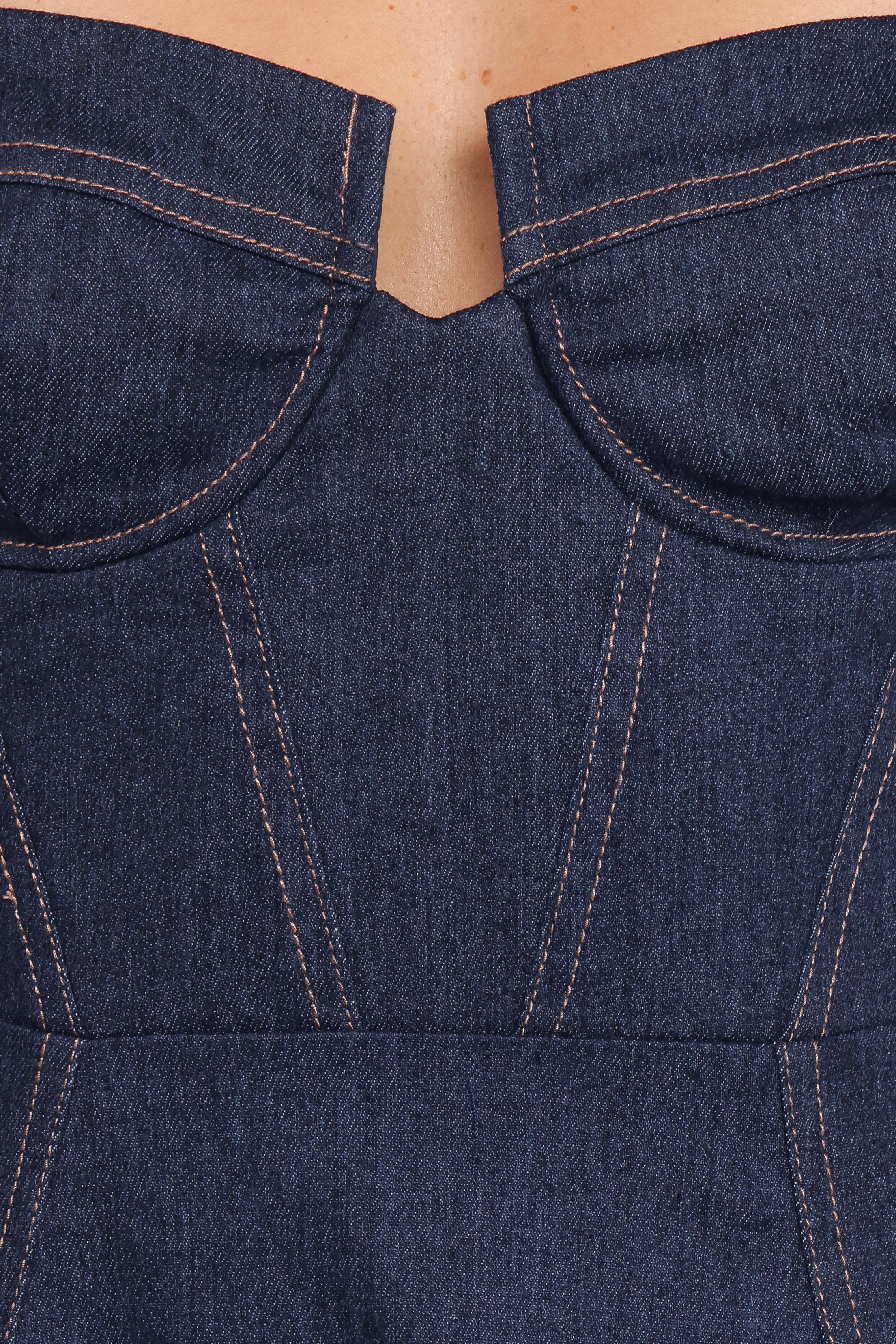 Marsden Denim Midi Dress - Indigo