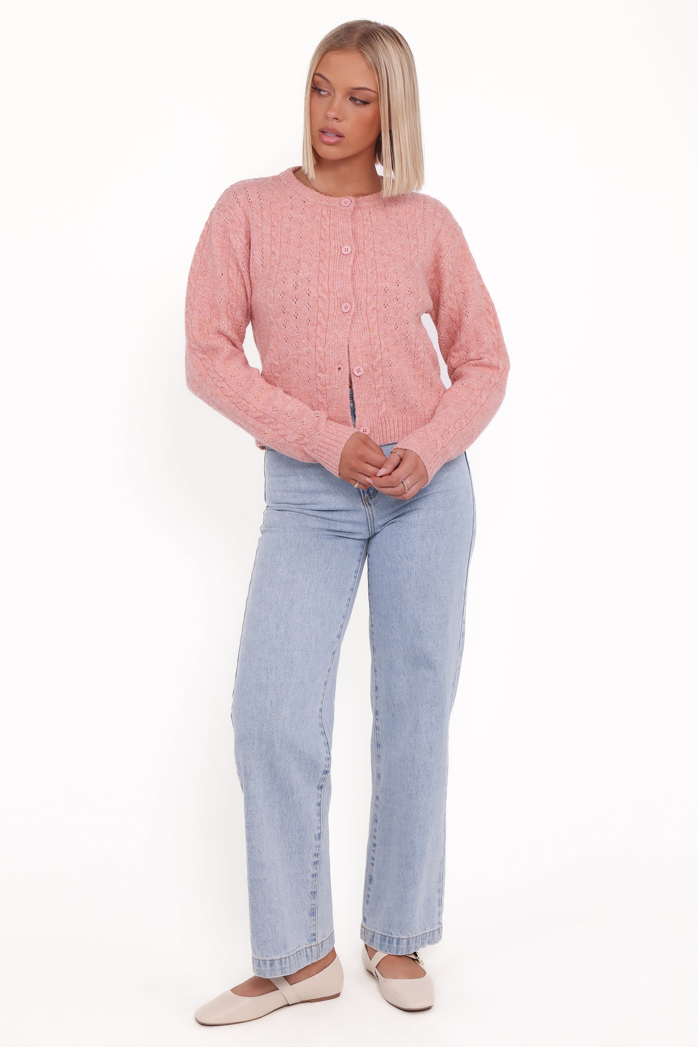 Bonnie Cardigan - Pink