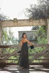 Hilary Wide Leg Jumpsuit - Black