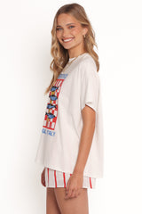 Aperitivo Tee Set - White Red Aperitivo