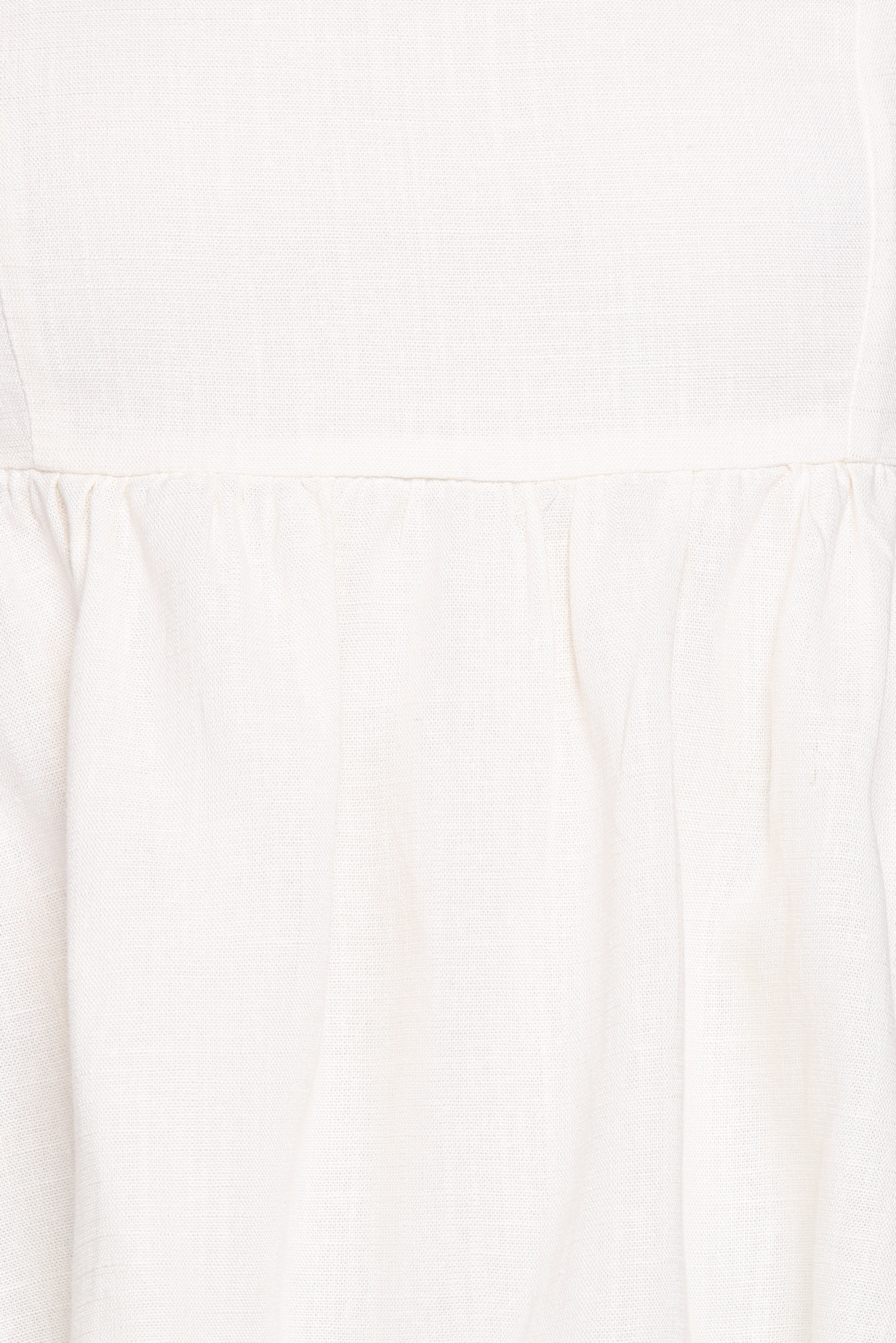Zephyra Baby Doll Top - White